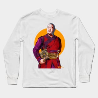 Benedict Wong - An illustration by Paul Cemmick Long Sleeve T-Shirt